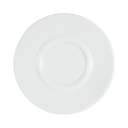 COFFEE SAUCER 2.5 DIAM. 15CM. OCEAN. COLOR WHITE NOVA