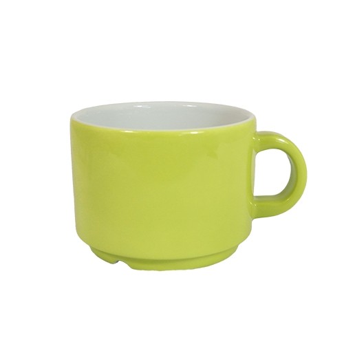 Kaffeetassengröße 16CL. OZEANFARBE APFELGRÜN NOVA