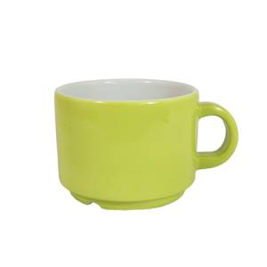 Koffiekop inh. 16cl. Ocean kleur Appelgroen Nova