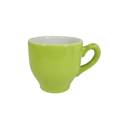 Kofffiekop inh. 14cl. Pisa kleur Appelgroen Nova