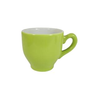 Kofffiekop inh. 14cl. Pisa kleur Appelgroen Nova