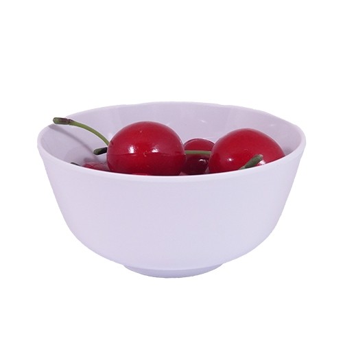 Bowl diam. 10cm. wit melamine