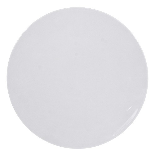 ASSIETTE COUPE PLATE Ø26 CM SATURNO BLANCHE (V/12)