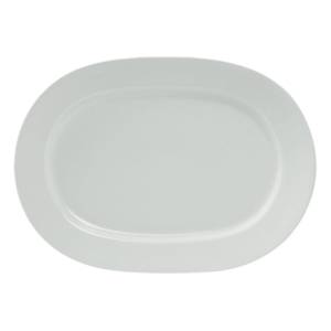 Schaal ovaal afm. 40x28cm. Ocean kleur wit Nova