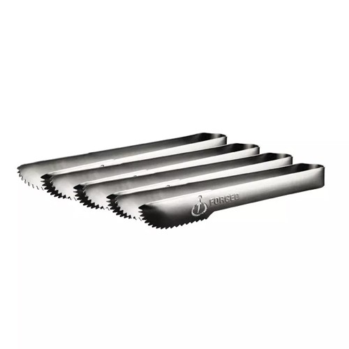 Grijptangen set a 4 stuks rvs Churrasco Forged