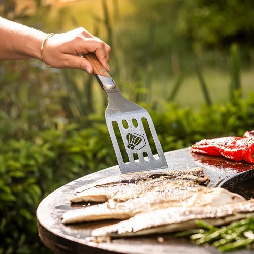 BBQ spatula rvs BBQ Forged