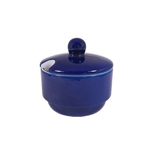 Suikerpot m/deksel Ocean inh. 15cl. kleur Kobalt blauw Nova