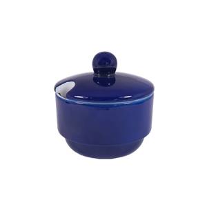 Suikerpot m/deksel Ocean inh. 15cl. kleur Kobalt blauw Nova