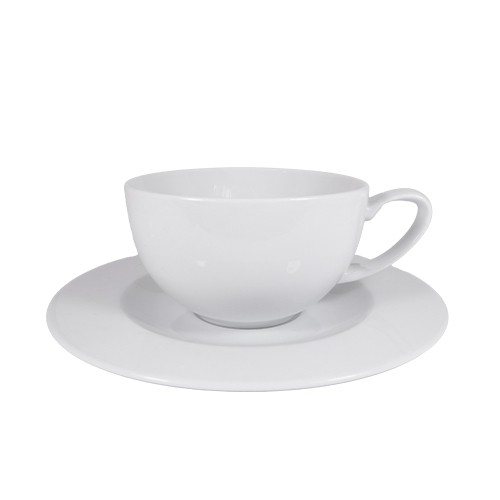 CAPPUCCINO CUP SATURNO CONTENT. 34CL. COLOR WHITE NOVA