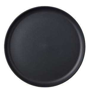 Bord plat Silueta diam. 26cm. Nordic black Mepal