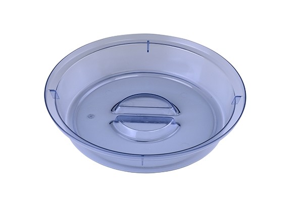 Deksel tbv bord diam. 26,6cm. transparant Hotplast. temperatuur +140 °c.