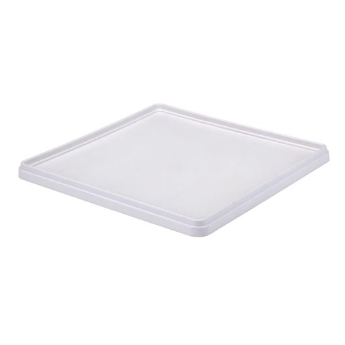 Deksel voor vaatwaskorf afm. 50x50cm. kleur grijs Cambro Camrack
