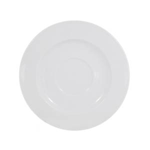 COFFEE SAUCER RAIO DIAM. 16CM. COLOR WHITE NOVA
