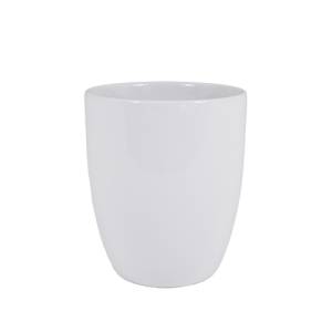 MUG WITHOUT EAR CONTENTS 25CL. COLOR WHITE RONDO NOVA