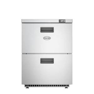 RÉFRIGÉRATEUR BASE-BASE 2 TIROIRS HR1502D DIM. 605X640X830MM. 230V FAVORISANT