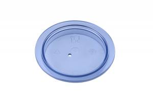 COVER FOR SOUP CUP W/SHORT CUFF DIAM. 10.8CM. COLOR TRANSPARENT HOTPLAST TEMPERATURE +180 °C