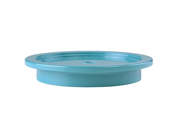 LID FOR SOUP CUP WITH SHORT CUFF DIAM. 10.8CM COLOR GREEN HOTPLASTIC TEMPERATURE +180°C