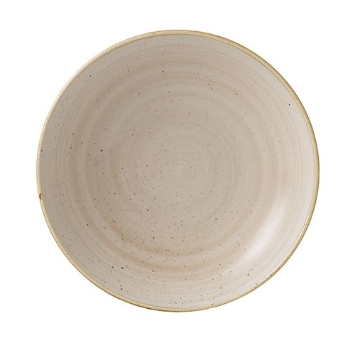 Coupe schaal kleur Nutmeg Cream diam. 24,8cm. Churchill Stonecast