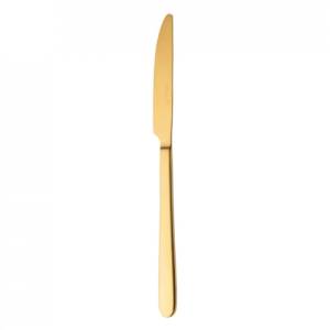 TISCHMESSER MODELL IBIZA SATIN GOLD SOLA 18/0