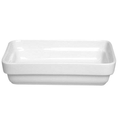 SKALA RECHTECKIG ABM. 17x12,5x4CM. FARBE WEISS NOVA