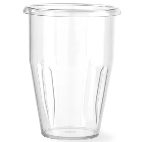 TASSE À MILKSHAKE TRANSPARENT POLYCARB ONA AU DESIGN BY BRONWASSER HENDI