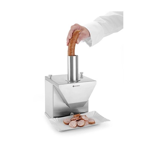 Worstensnijder elektrisch afm. 230x185x325mm. 230v/135w Hendi