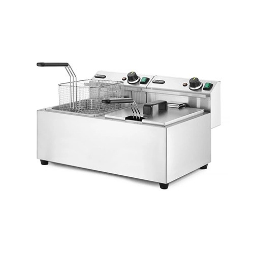 Friteuse Mastercook inh. 2x8l. 2x230v/3500w Hendi