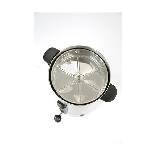 CAPACITÉ BOUILLOIRE PERCOLATEUR / BOISSONS CHAUDES 7 litres. DESIGN EN ACIER INOXYDABLE ARGENT PAR BRONWASSER HENDI