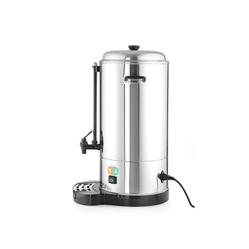Percolator dubbelwandig inh. 6ltr. zilver roestvrijstaal Hendi