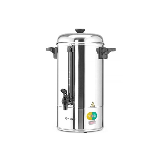 Percolator enkelwandig inh. 6ltr. zilver roestvrijstaal Hendi