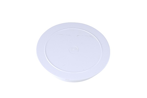 Couvercle pour tasse à soupe Reegee, diamètre 9,1 cm, blanc, Hotplast , température +140 °C.