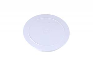 Couvercle pour tasse à soupe Reegee, diamètre 9,1 cm, blanc, Hotplast , température +140 °C.