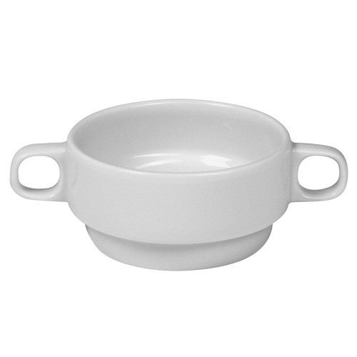 SUPPENBECHER EUROPA 2/OHREN INHALT. 26CL. FLACHER BODEN, FARBE IVORY NOVA