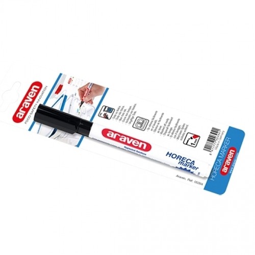 Stift/marker kleur zwart Araven