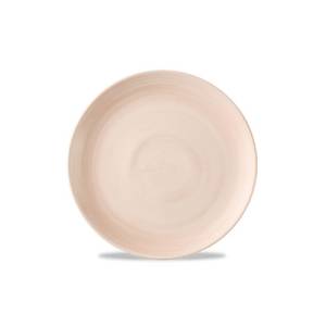 Coupebord diam. 26cm. Churchill Stonecast Canvas Coral