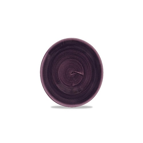 Coupebord diam. 21,7cm. Churchill Stonecast Patina Deep Purple
