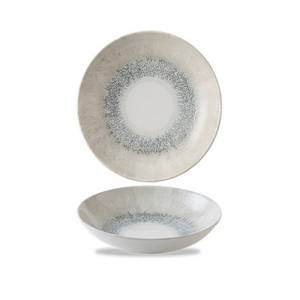 Coupeschaal diam. 24,8cm. Studio Prints Fusion Agate Grey Churchill