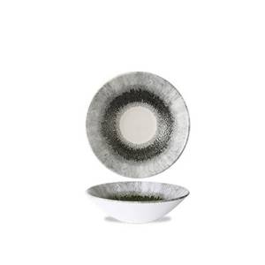 Coupeschaal raku kleur Quartz Black diam. 19,6cm. Churchill