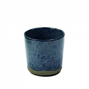 MUG Z/OREILLE DIAM. 7.4CM. HG. 7.3CM. COULEUR BLEU/GRIS LA NOUVELLE TABLE MERCI SERAX