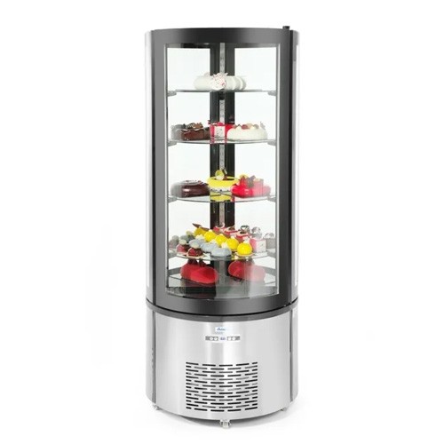 Gebaksvitrine rond Arktic 233832 Hendi