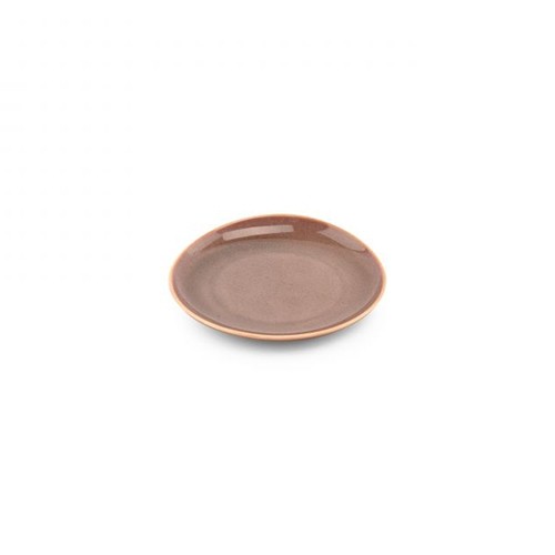 PLAQUE PLATE DIAM. 12CM. ROUGE PERLA CHIC