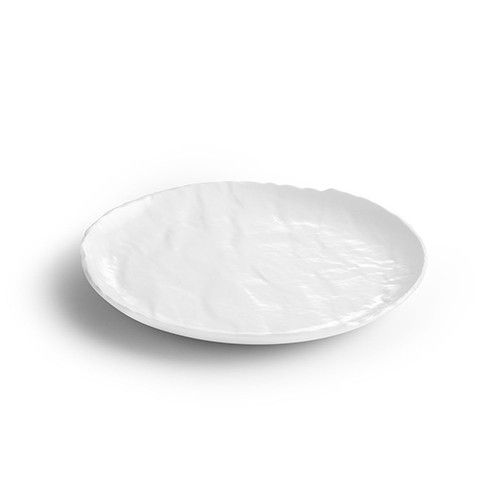 PLAQUE PLATE DIAM. 26CM. LIVELLI WHITE CHIC