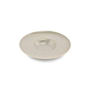 PLATE DEEP DIAM. 28CM. GRAY PERLA CHIC