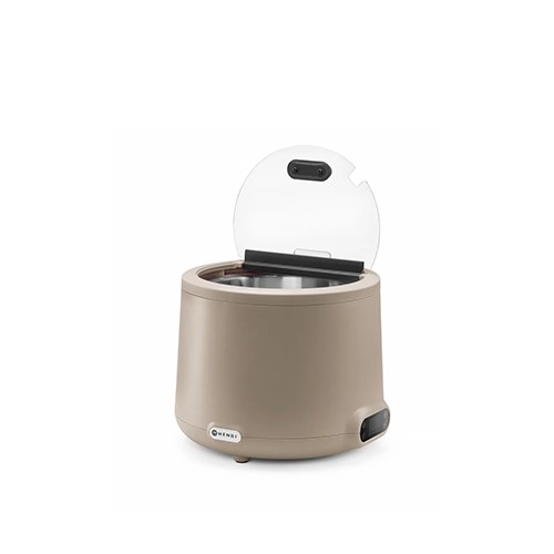 SOUP KETTLE UNIQ CONT. 8L. TAUPE ROBERT BRONWASSER HENDI