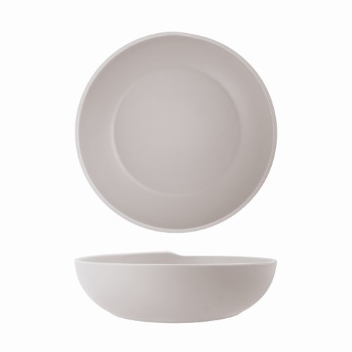 Schaal kopenhagen diam. 28cm. inh. 260cl. melamine kleur wit