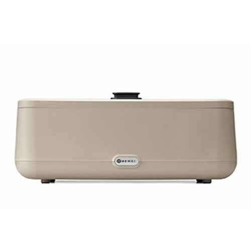 CHAFING DISH UNIQ 1/1GN TAUPE ROBERT BRON WASSER HENDI