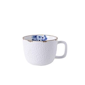MUG WITH EAR CONT. 30CL. BLUE BLOSSOM HEINEN DELFT BLUE