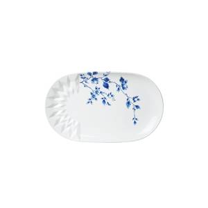 Saladeschaal diam. 21cm. Blauw Vouw Heinen Delfts Blauw