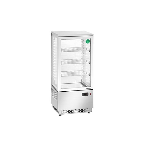 Mimi koelvitrine 78L edelstaal Bartscher