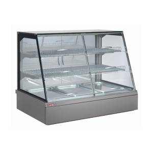 Warmhoudvitrine Adda self service afm. 1076x717x845mm. 230v/3150w